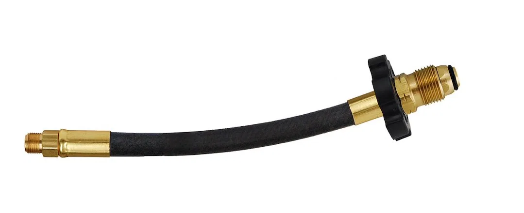 MER423-24 – AP PRODUCTS Propane Hose, 1/4 Inch Inside Diameter Pigtail Hose Soft Nose Excess Flow Male POL (Prest-O-L...